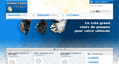 Desktop Screenshot of injectionmoteur.fr